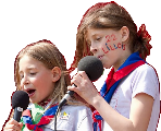 2 filles qui chantent